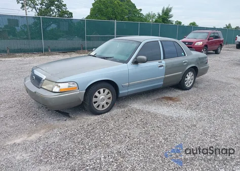2003 Mercury Grand Marquis Ls from USA, damaged, VIN 2MEFM75W13X646348